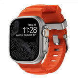 Nomad Apple Watch 44/45/46mm/Ultra 49mm Armband Rocky Point Natural Magma