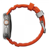 Nomad Apple Watch 44/45/46mm/Ultra 49mm Armband Rocky Point Natural Magma
