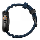 Nomad Apple Watch 44/45/46mm/Ultra 49mm Armband Rocky Point Svart Atlantic