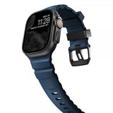 Nomad Apple Watch 44/45/46mm/Ultra 49mm Armband Rocky Point Svart Atlantic