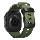 Nomad Apple Watch 44/45/46mm/Ultra 49mm Armband Rocky Point Svart Forest