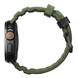 Nomad Apple Watch 44/45/46mm/Ultra 49mm Armband Rocky Point Svart Forest