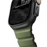 Nomad Apple Watch 44/45/46mm/Ultra 49mm Armband Rocky Point Svart Forest