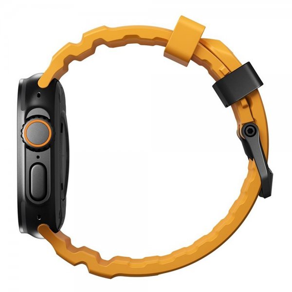 Nomad Apple Watch 44/45/46mm/Ultra 49mm Armband Rocky Point Svart Sol
