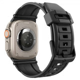Spigen Apple Watch 44/45/46mm/Ultra 49mm Armband Rugged Ultra Matte Black