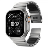 Nomad Apple Watch 44/45/46mm/Ultra 49mm Armband Stratos Band Natural Svart
