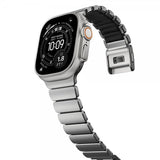 Nomad Apple Watch 44/45/46mm/Ultra 49mm Armband Stratos Band Natural Svart