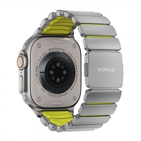 Nomad Apple Watch 44/45/46mm/Ultra 49mm Armband Stratos Band Natural Volt