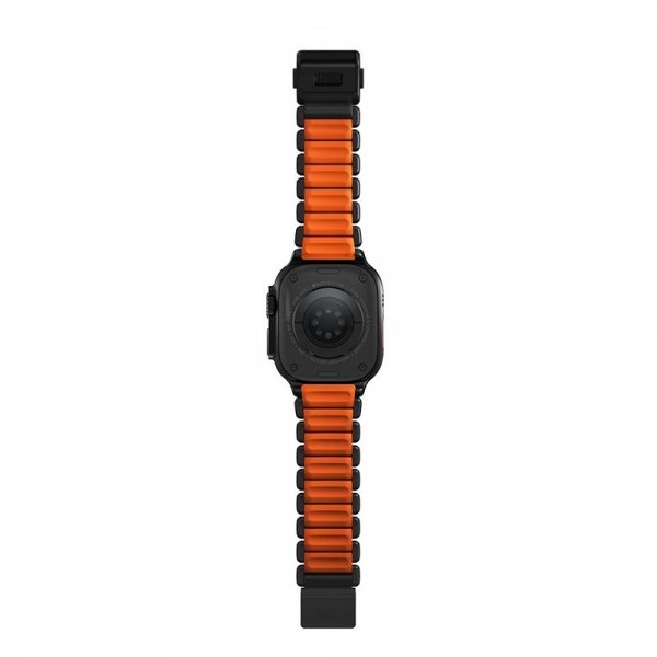 Nomad Apple Watch 44/45/46mm/Ultra 49mm Armband Stratos Band Svart
