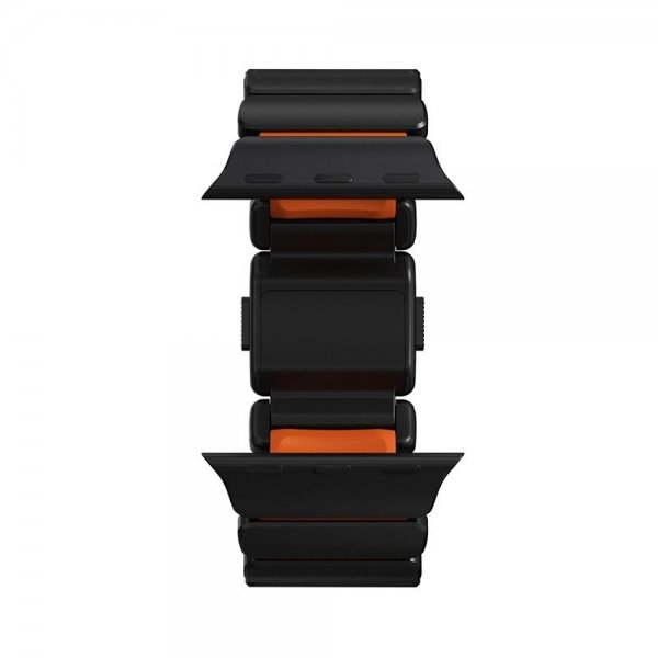 Nomad Apple Watch 44/45/46mm/Ultra 49mm Armband Stratos Band Svart