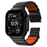 Nomad Apple Watch 44/45/46mm/Ultra 49mm Armband Stratos Band Svart