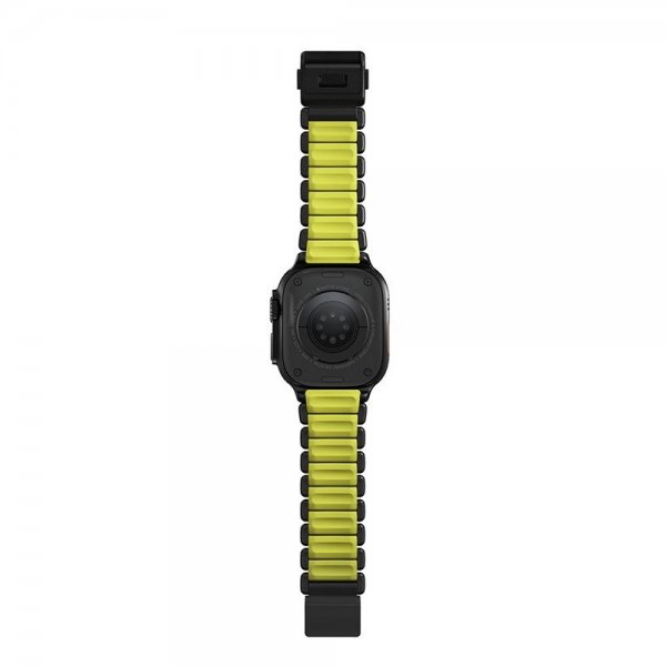 Nomad Apple Watch 44/45/46mm/Ultra 49mm Armband Stratos Band Svart Volt
