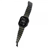 Nomad Apple Watch 44/45/46mm/Ultra 49mm Armband Stratos Band Svart Volt