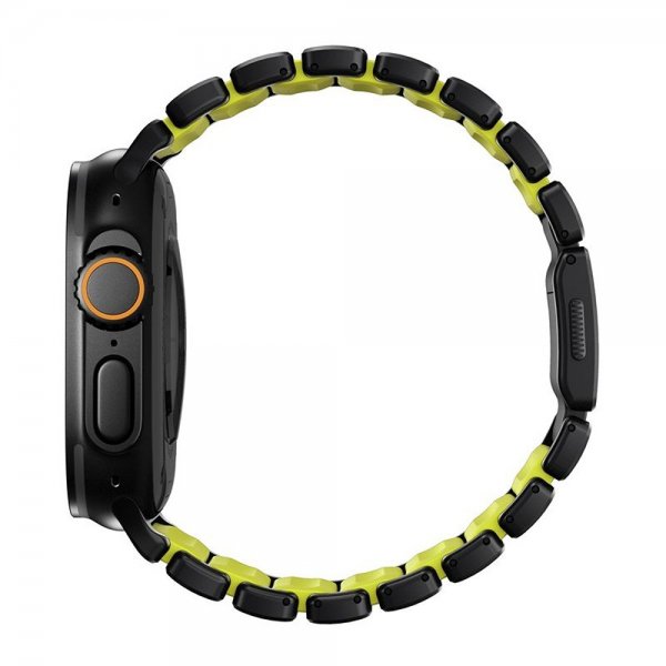 Nomad Apple Watch 44/45/46mm/Ultra 49mm Armband Stratos Band Svart Volt