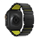 Nomad Apple Watch 44/45/46mm/Ultra 49mm Armband Stratos Band Svart Volt