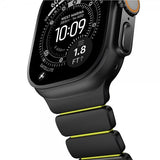 Nomad Apple Watch 44/45/46mm/Ultra 49mm Armband Stratos Band Svart Volt