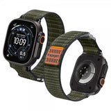 Spigen Apple Watch 44/45/46mm/Ultra 49mm Armband WBF0 Grön