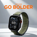 Spigen Apple Watch 44/45/46mm/Ultra 49mm Armband WBF0 Grön