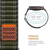 Spigen Apple Watch 44/45/46mm/Ultra 49mm Armband WBF0 Grön