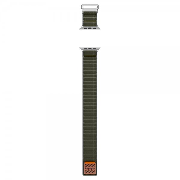 Spigen Apple Watch 44/45/46mm/Ultra 49mm Armband WBF0 Grön