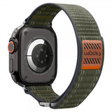 Spigen Apple Watch 44/45/46mm/Ultra 49mm Armband WBF0 Grön