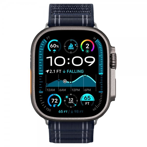 Spigen Apple Watch 44/45/46mm/Ultra 49mm Armband WBF0 Navy
