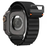 Spigen Apple Watch 44/45/46mm/Ultra 49mm Armband WBF1 Svart