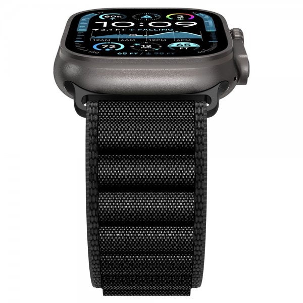 Spigen Apple Watch 44/45/46mm/Ultra 49mm Armband WBF1 Svart