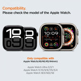 Spigen Apple Watch 44/45/46mm/Ultra 49mm Armband WBS2 Svart