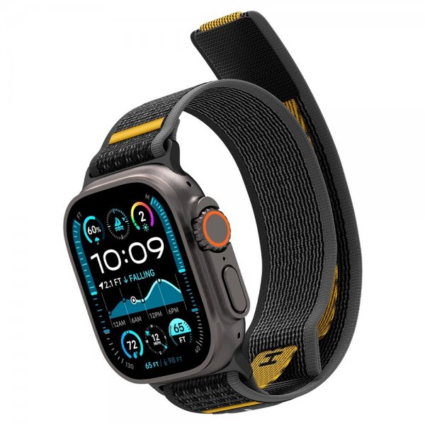 Spigen Apple Watch 44/45/46mm/Ultra 49mm Armband Athlex Air Active Black