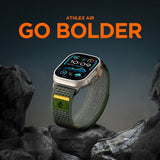 Spigen Apple Watch 44/45/46mm/Ultra 49mm Armband Athlex Air Active Green