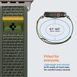 Spigen Apple Watch 44/45/46mm/Ultra 49mm Armband Athlex Air Active Green