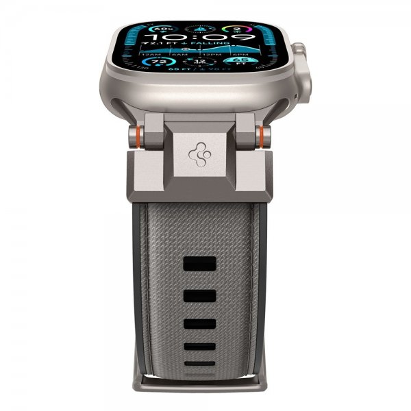Spigen Apple Watch 44/45/46mm/Ultra 49mm Armband DuraPro Armor Grå