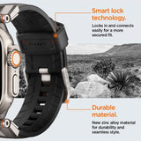 Spigen Apple Watch 44/45/46mm/Ultra 49mm Armband DuraPro Armor Grå