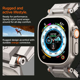 Spigen Apple Watch 44/45/46mm/Ultra 49mm Armband DuraPro Armor Svart