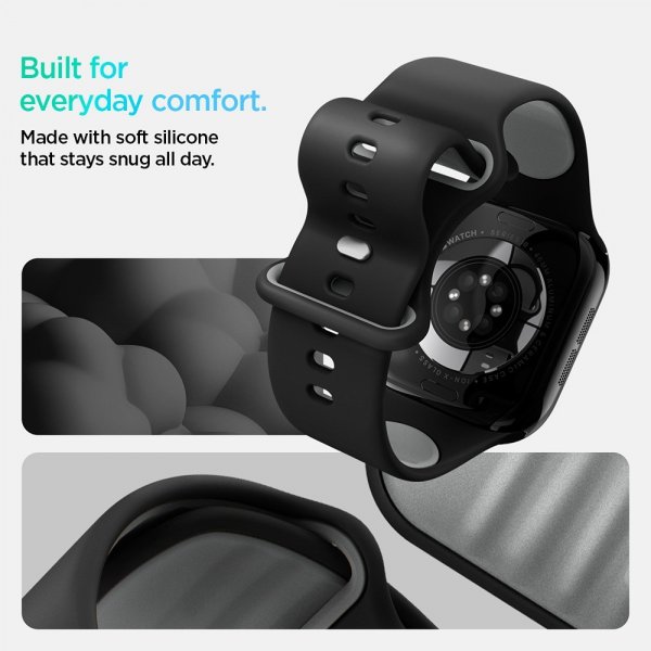Spigen Apple Watch 44/45/46mm/Ultra 49mm Armband Nano Pop Black Sesame