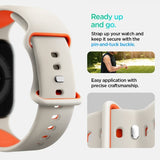 Spigen Apple Watch 44/45/46mm/Ultra 49mm Armband Nano Pop Orange Beige