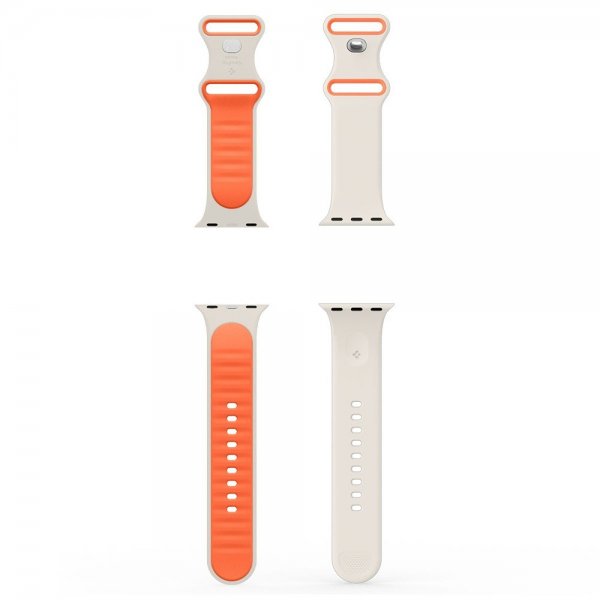 Spigen Apple Watch 44/45/46mm/Ultra 49mm Armband Nano Pop Orange Beige