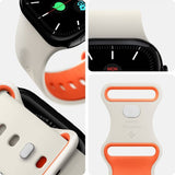 Spigen Apple Watch 44/45/46mm/Ultra 49mm Armband Nano Pop Orange Beige