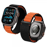 Spigen Apple Watch 44/45/46mm/Ultra 49mm Armband WBF1 Svart Orange