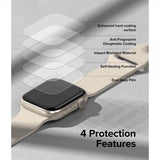 Ringke Apple Watch 44/45mm Skärmskydd Dual Easy Film 3-pack