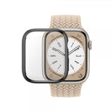 PanzerGlass Apple Watch 45mm Skal med Skärmskydd Full Body Protector D3O Svart
