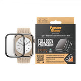 PanzerGlass Apple Watch 45mm Skal med Skärmskydd Full Body Protector D3O Svart