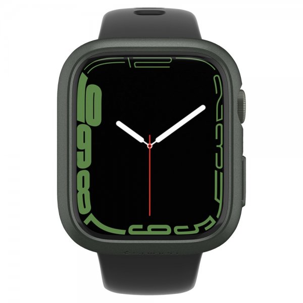Spigen Apple Watch 45mm Skal Thin Fit Military Green