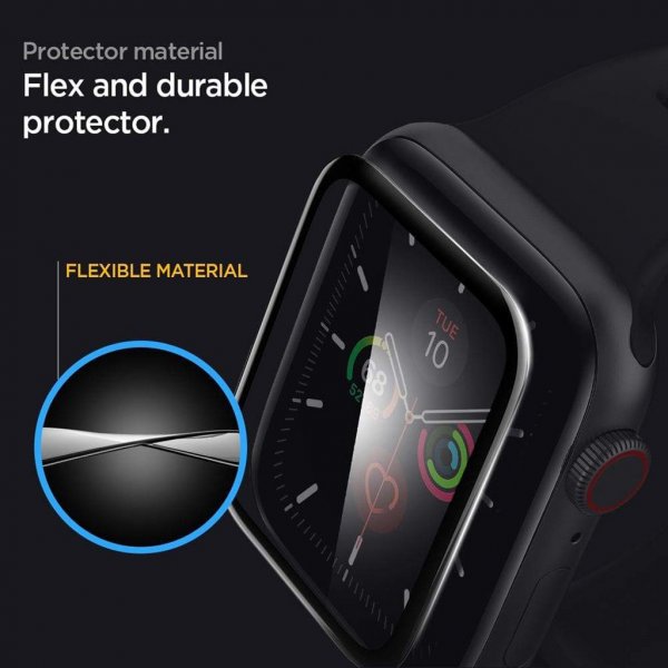 Spigen Apple Watch 45mm Skärmskydd ProFlex EZ Fit 2-pack