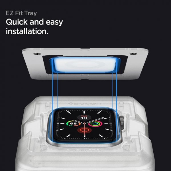 Spigen Apple Watch 45mm Skärmskydd ProFlex EZ Fit 2-pack