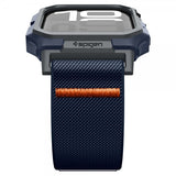 Spigen Apple Watch 46mm (Series 10/11) Armband och Skal Lite Fit Pro Navy Blue