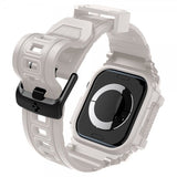 Spigen Apple Watch 46mm (Series 10/11) Armband och Skal Rugged Armor Pro Dune Beige