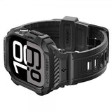 Spigen Apple Watch 46mm (Series 10/11) Armband Rugged Armor Pro 2 Matte Black