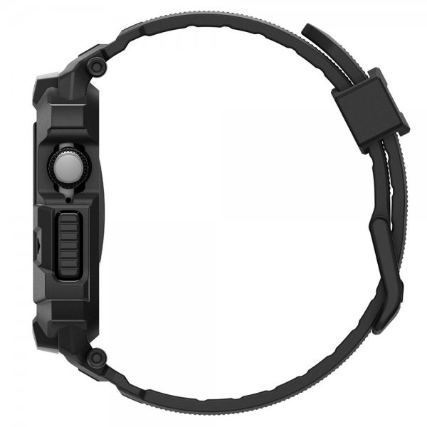 Spigen Apple Watch 46mm (Series 10/11) Armband Rugged Armor Pro 2 Matte Black